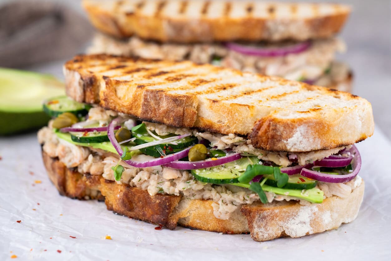 Mediterranean Power Sandwich